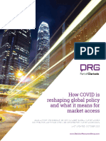 How COVID Is Reshaping Global Policy and What It Means For Market Access