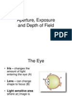 Aperture - Exposure and Depth of Field