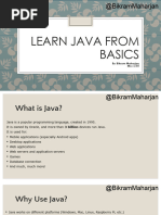 Learn Java From Basics - Bikram