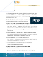 Informe para Conocimiento y Fines