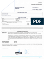 Certificado Calibracion Nivel Topografico