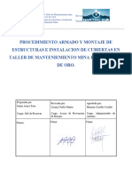 Procedimiento Montaje de Esctructuras