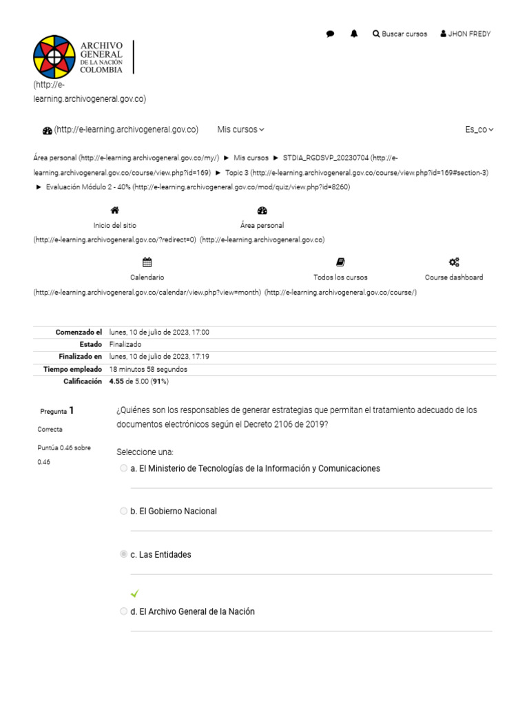 Evaluaci n m dulo 2 40 pdf tecnolog as de la informaci n