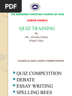 RCCG - Workers in Training Manual | PDF