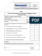 Anexo 1 Formato Ficha de Sintomatologia