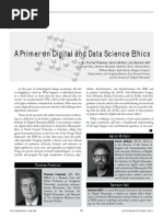 A Primer On Digital and Data Science Ethics