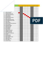 Jadwal Piket Kantor BS 6 2023