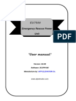 Afpelevator Emergency Rescue Powerunit Eu7500