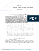 Salience in Language Usage, Learning and Change