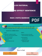 Materi Cause and Effect