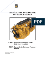 CURSO C4.2, C6.4 & C4.4, C6.6 Engines Operación de Sistemas, Pruebas y Ajustes Instrucción Técnica Manual Del Estudiante