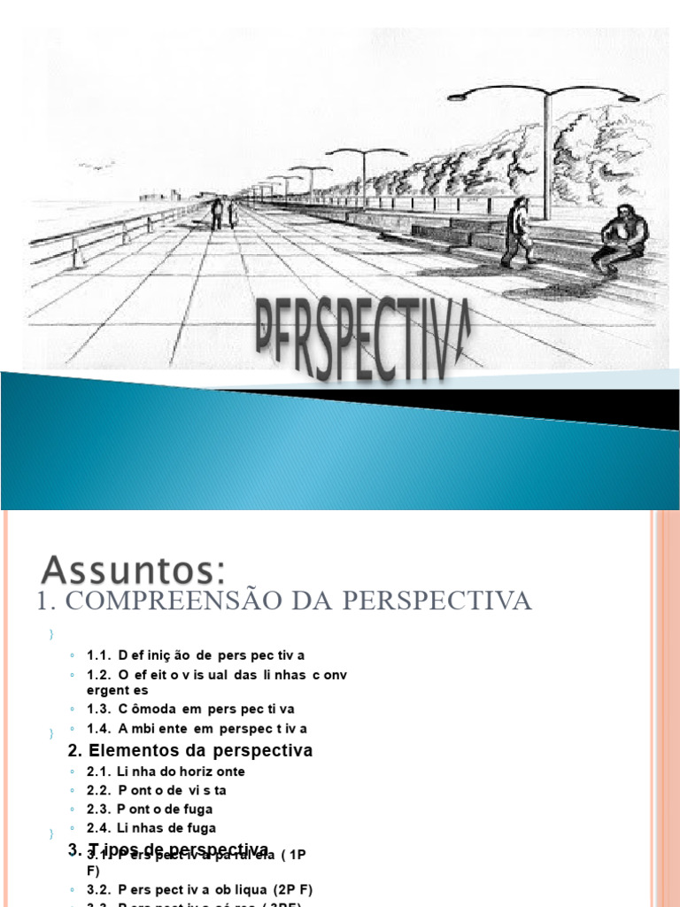 PERSPECTIVA | PDF | Perspectiva (gráficos)