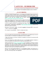 Trucs Et Astuces Sur PDF