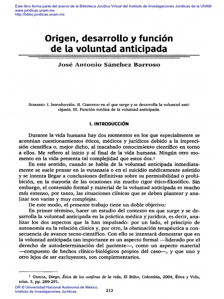 La Importancia de La Voluntad Anticipada | PDF | Muerte | Bioética