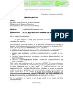 CARTA #022-Ampliaciòn de Contratas