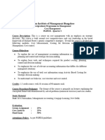 PGPEM Cost Management (2023-24) Course Outline