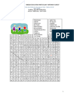 Tarea Sopa de Letras CARIÑO