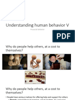 Lecture 11 - Prosocial Behavior