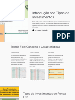 Introducao Aos Tipos de Investimentos