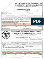 Ficha de Inscrição - 24