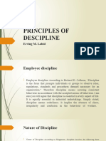 Principles of Descipline