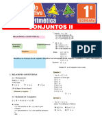 Conjuntos II para Primer Grado de Secundaria