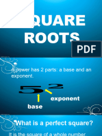 Math 7 Oct 24 Square Root