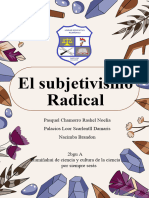 El Subjetivismo Radical
