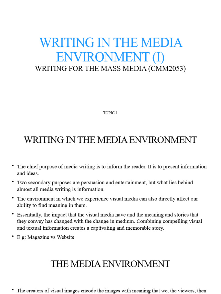 Media Writing Techniques and News Values | PDF | News | Information