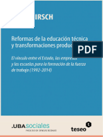 Hirsch - Reformas-De-La-Educacion-Tecnica-Y-Transformaciones-Productivas