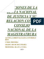 Funciones de La Junta Nacional de Justicia y Su Relacion Con