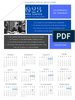 Póster Calendario 2023