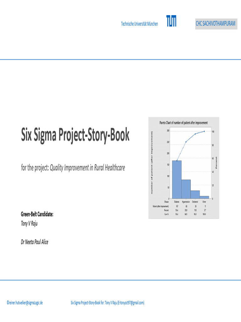 Six Sigma Project | PDF | Six Sigma | Health Sciences
