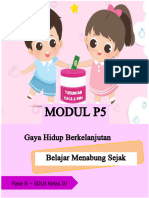 Modul P5 - Gaya Hidup Berkelanjutan Fase B