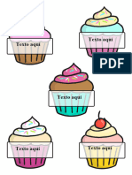 Editable Cupcakes Color