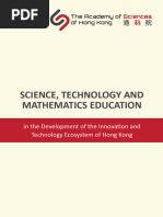 SCIENCE, TECHNOLOGY AND MATHEMATICS EDUCATION in The Development of The Innovation and Technology Ecosystem of Hong Kong