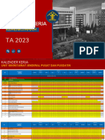 Kalender Kerja Kemenkumham 2023