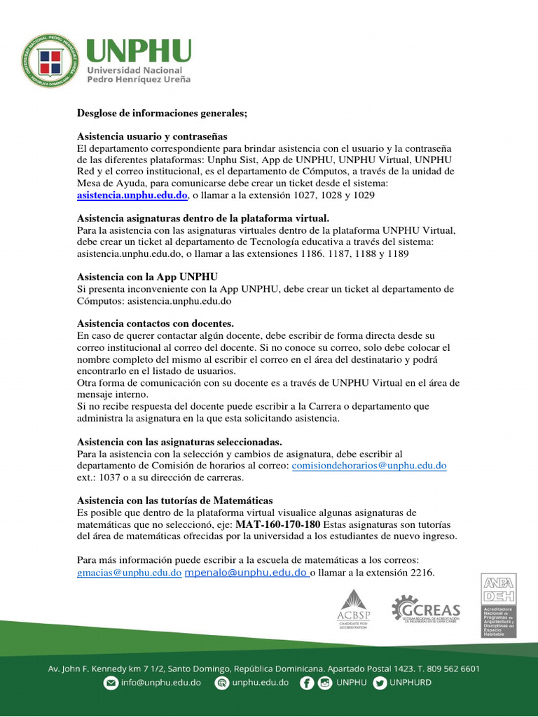 Inducción Unphu Virtual - (1) 1. | PDF
