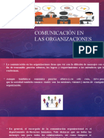 Comunicación en Las Organizaciones