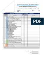 Checklist Overhead Crane 1