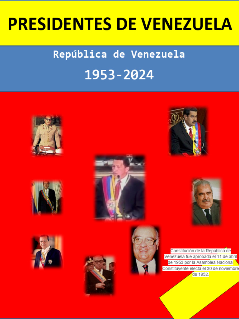 Marcos Pérez Jiménes PDF Política de venezuela Gobierno