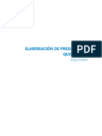 Elaboración de Presupuesto Quirúrgica