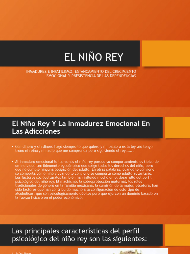 El Niño Rey - PPTX Ciaar Ac.... | PDF | Comportamiento | Adultos