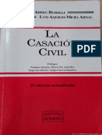 Libro La Casacion Civil Aquiles Mejias y Otros