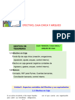 Caja Chica-Arqueo-Caja y Bancos