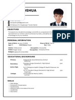 White Modern Minimalist Resume 