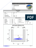 Reporte de Diseño Hidraulico-Flujo Critico