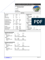 Reporte de Diseño Estructural