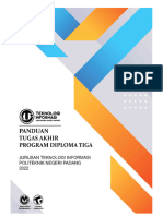 Panduan TA D3 Jurusan TI