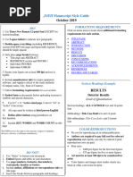 UOEH Manuscript Style Guide